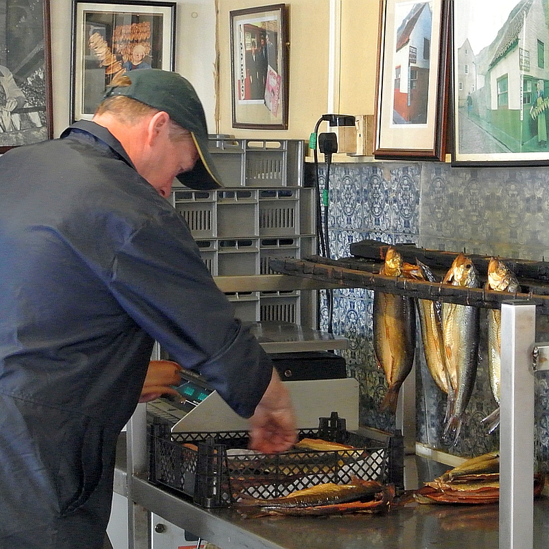 hooking up kippers in Whitby by Xtrahead photography